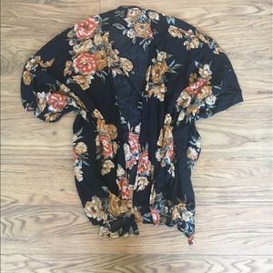 Forever 21 floral shirt